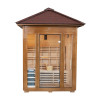 Waverly 3-Person Outdoor Traditional Sauna With Harvia Heater