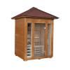 Waverly 3-Person Outdoor Traditional Sauna With Harvia Heater
