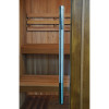 4-Person Traditional Sauna with Double Bench 