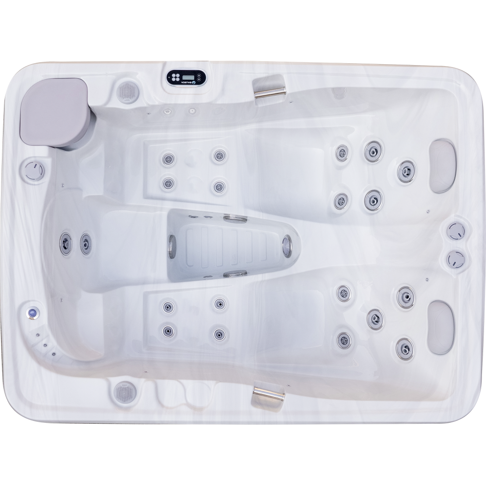 Largo 3-Person 120V/240V Hybrid Plug N Play Hot Tub