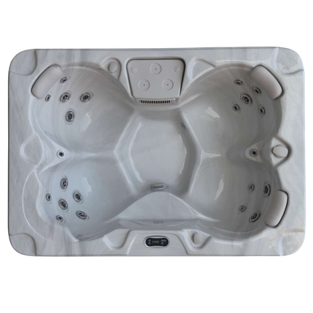 Tahoe 4 Person Hybrid 240V/120V Plug N Play Hot Tub